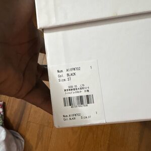 "HANK" OG Sole 

Maison MIHARA YASUHIRO

Black Shoes Size 37